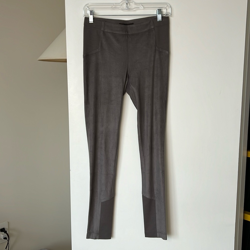BCBG MaxAzria faux suede leggings